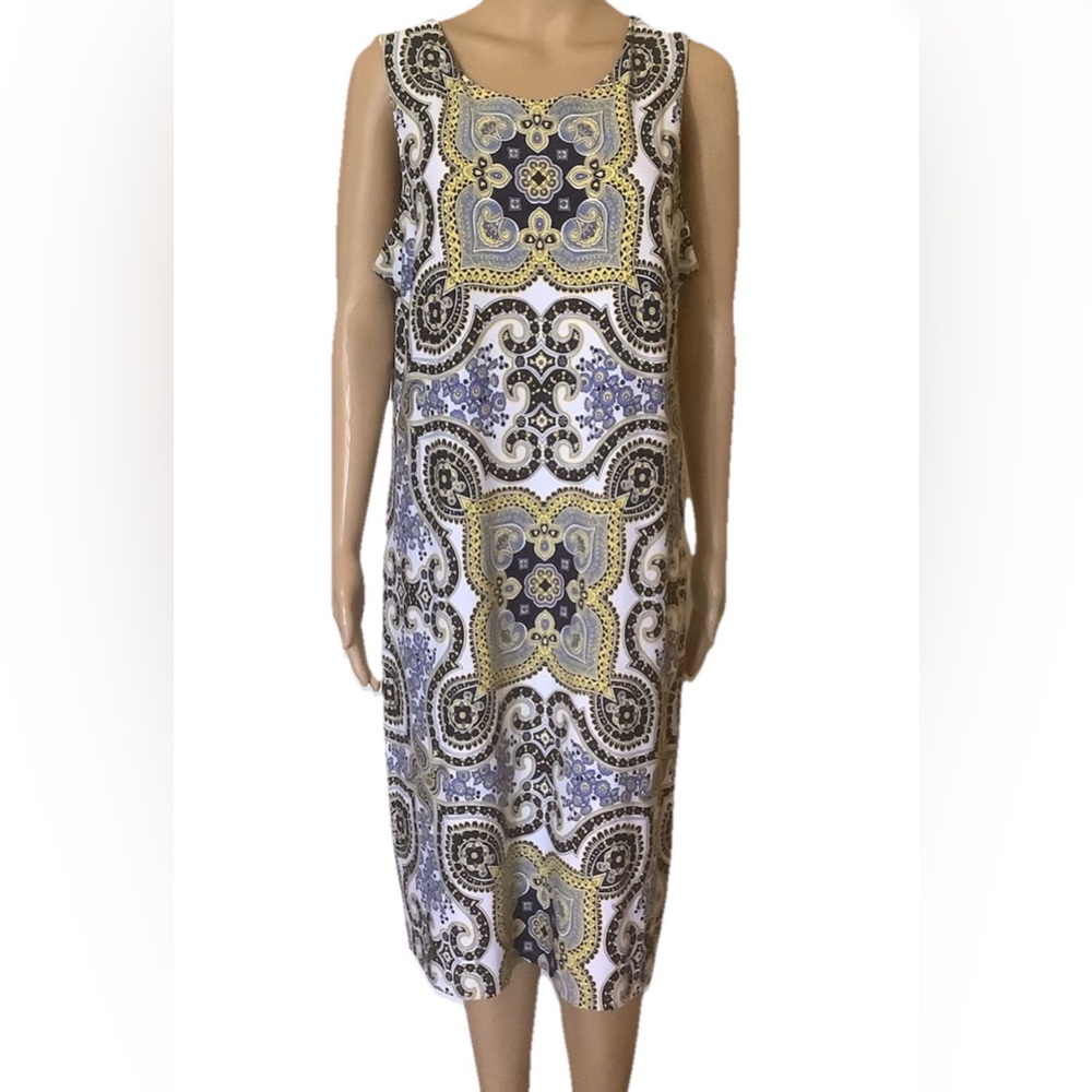Charter Club womens Dress size 1X floral paisleys